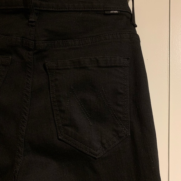 Mother insider crop step fray jeans denim - Picture 8 of 10